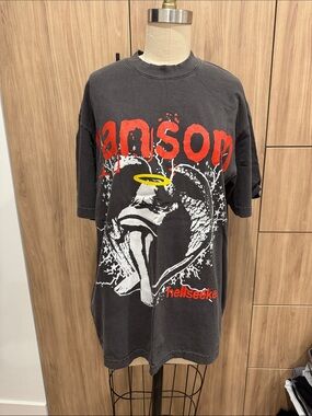 'Ransom' Graphic Tee - Black